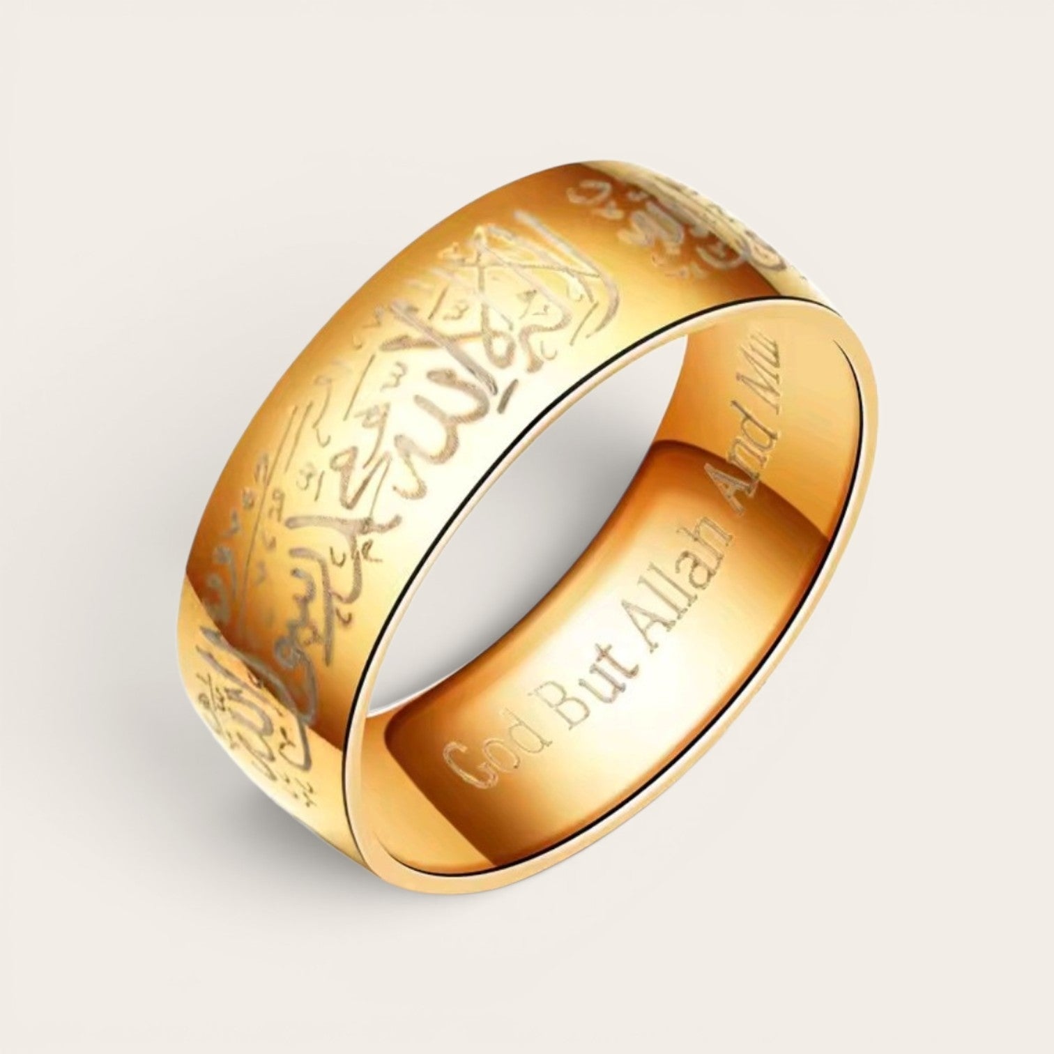 Shahada-Ring mit Gravur